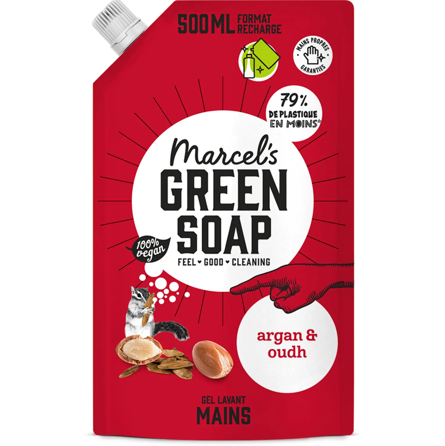 Recharge Gel Lavant Mains Argan & Oudh