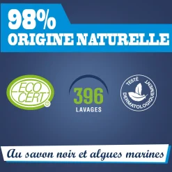Recharge Liquide Vaisselle Mains Savon noir & Algues Marines grand format