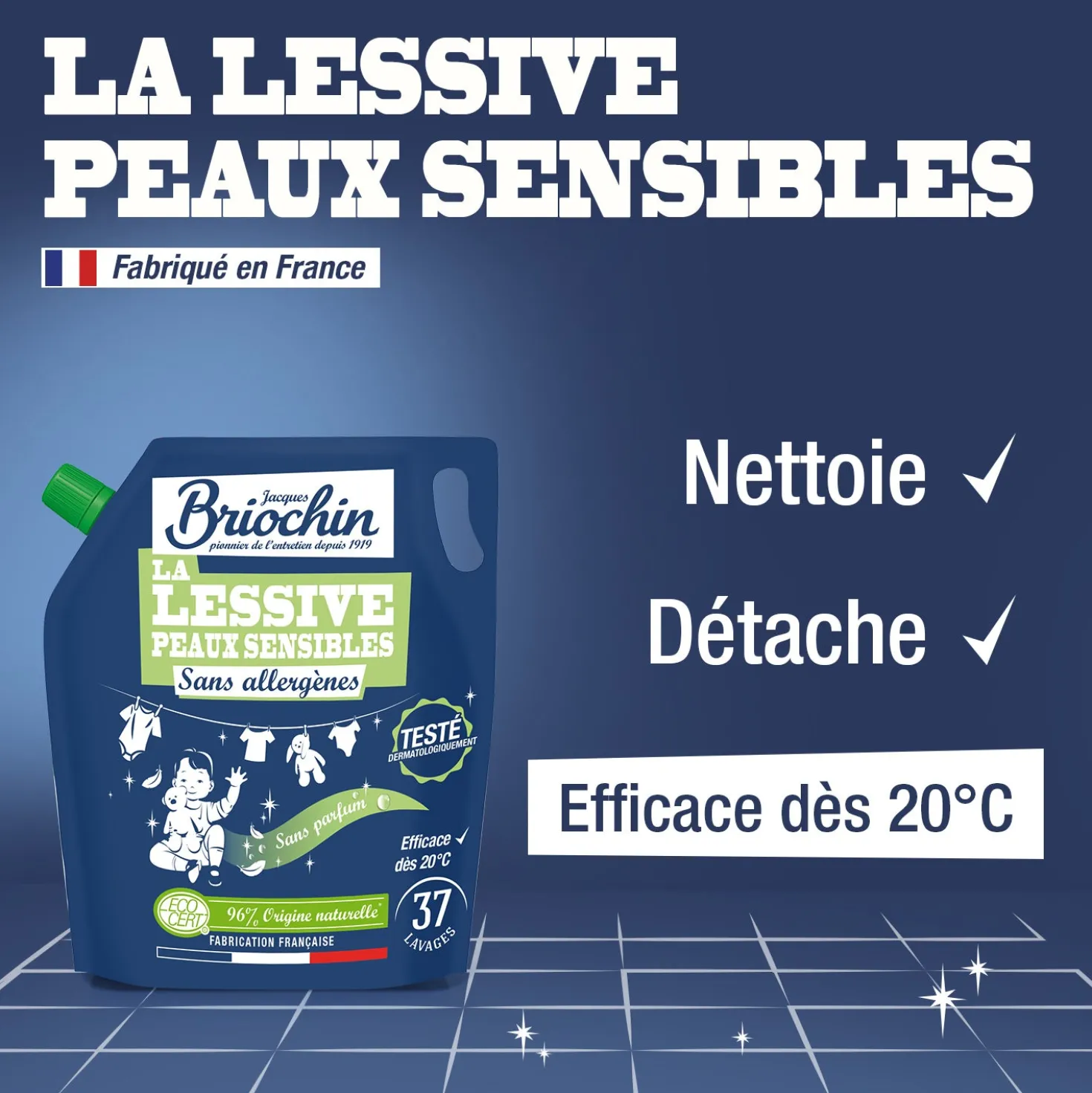 Recharge Ma lessive Peaux Sensibles - Sans allergènes