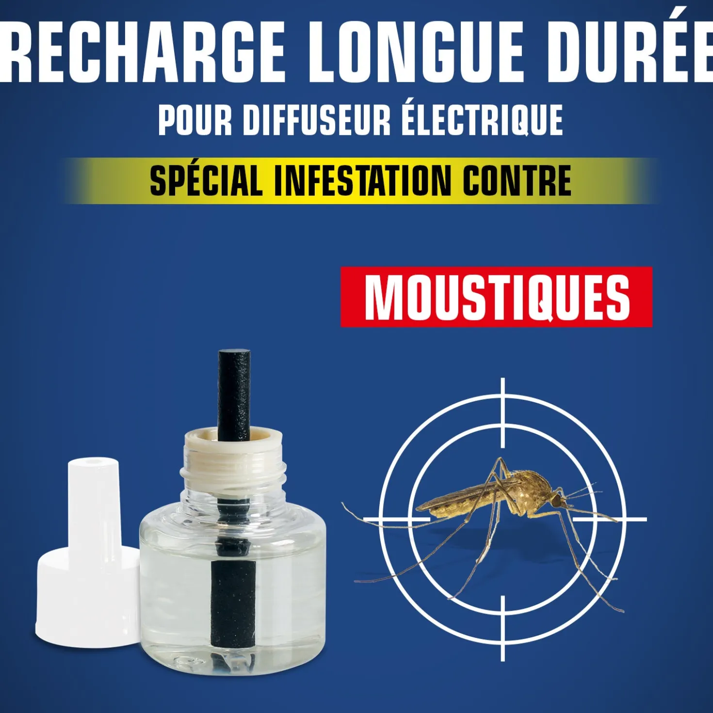 Recharge pour diffuseur électrique anti-moustiques