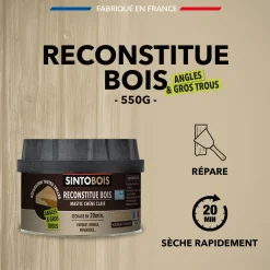 Reconstitue angles et gros trous