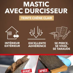 Reconstitue angles et gros trous