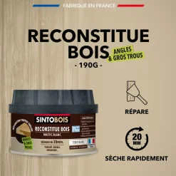 Reconstitue angles et gros trous