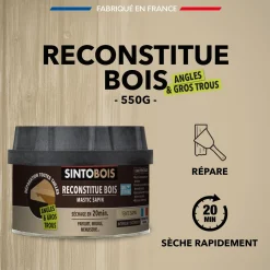 Reconstitue angles et gros trous