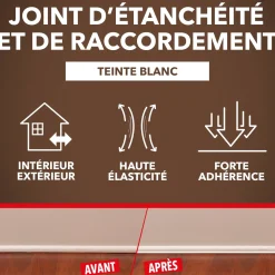 Rejointe parquets et boiseries - Etanchéité et raccordement