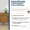 Rénovateur bois cirés et vernis pour mobilier intérieur