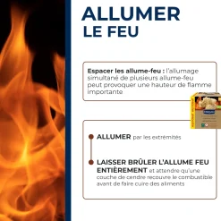 Rouleaux allume feu FSC®
