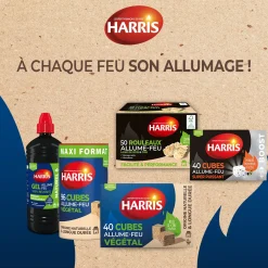 50 rouleaux allume-feu 100% naturels FSC®