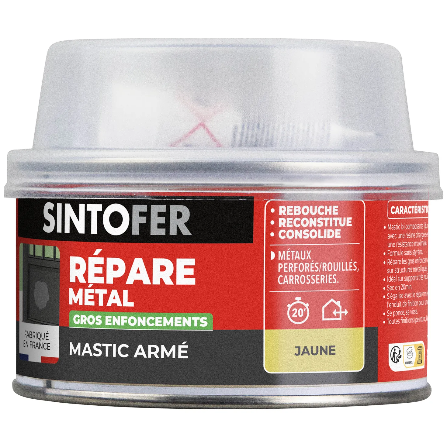 Répare métal armé