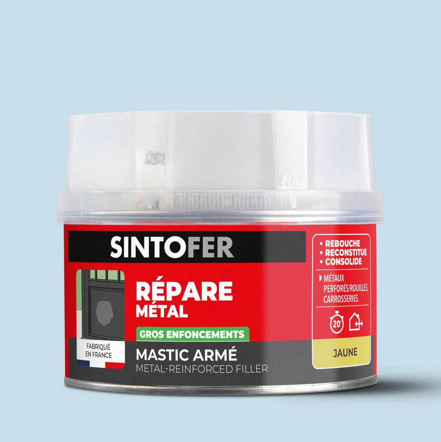 Répare métal armé