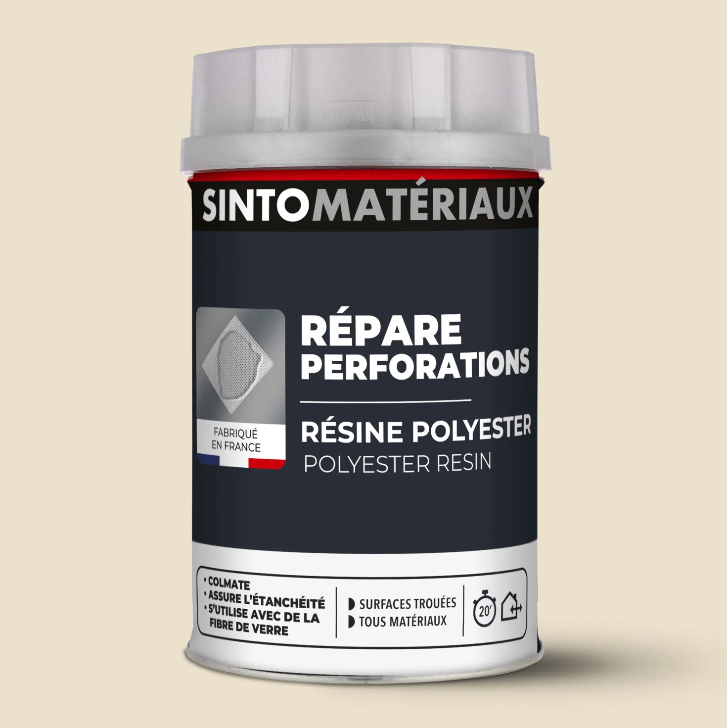 Répare métaux, plastiques, composites