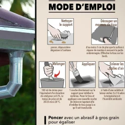 Répare métaux, plastiques, composites