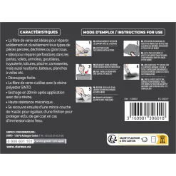 Répare perforations (tissu fibre verre tissée 270g)
