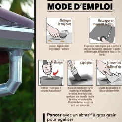 Répare perforations (tissu fibre verre tissée 270g)