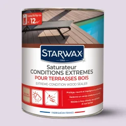 Saturateur bois extérieurs conditions extrêmes