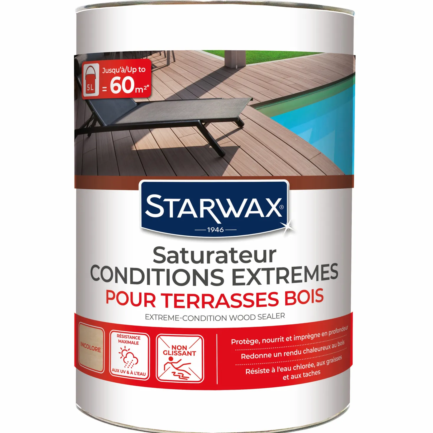 Saturateur bois extérieurs conditions extrêmes