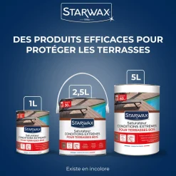 Saturateur bois extérieurs conditions extrêmes