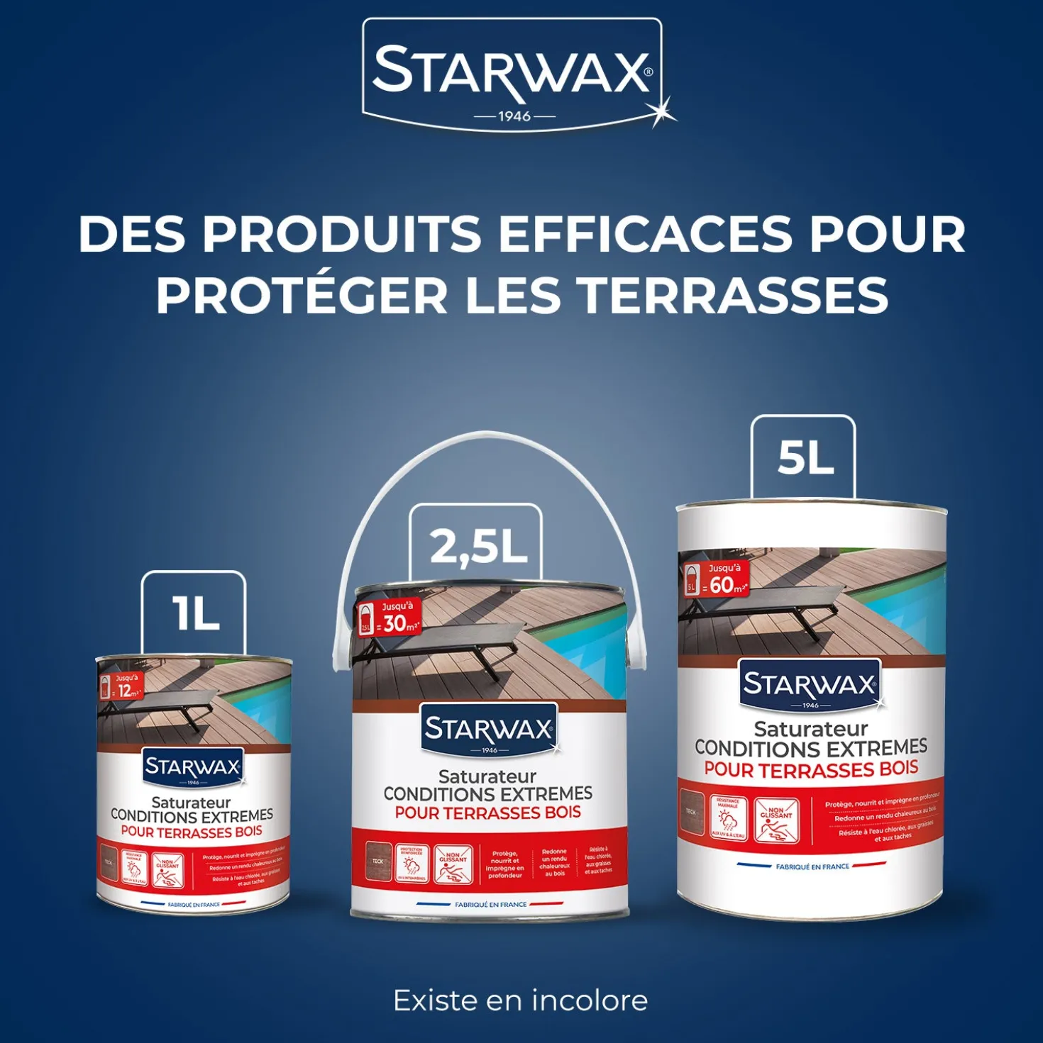 Saturateur bois extérieurs conditions extrêmes