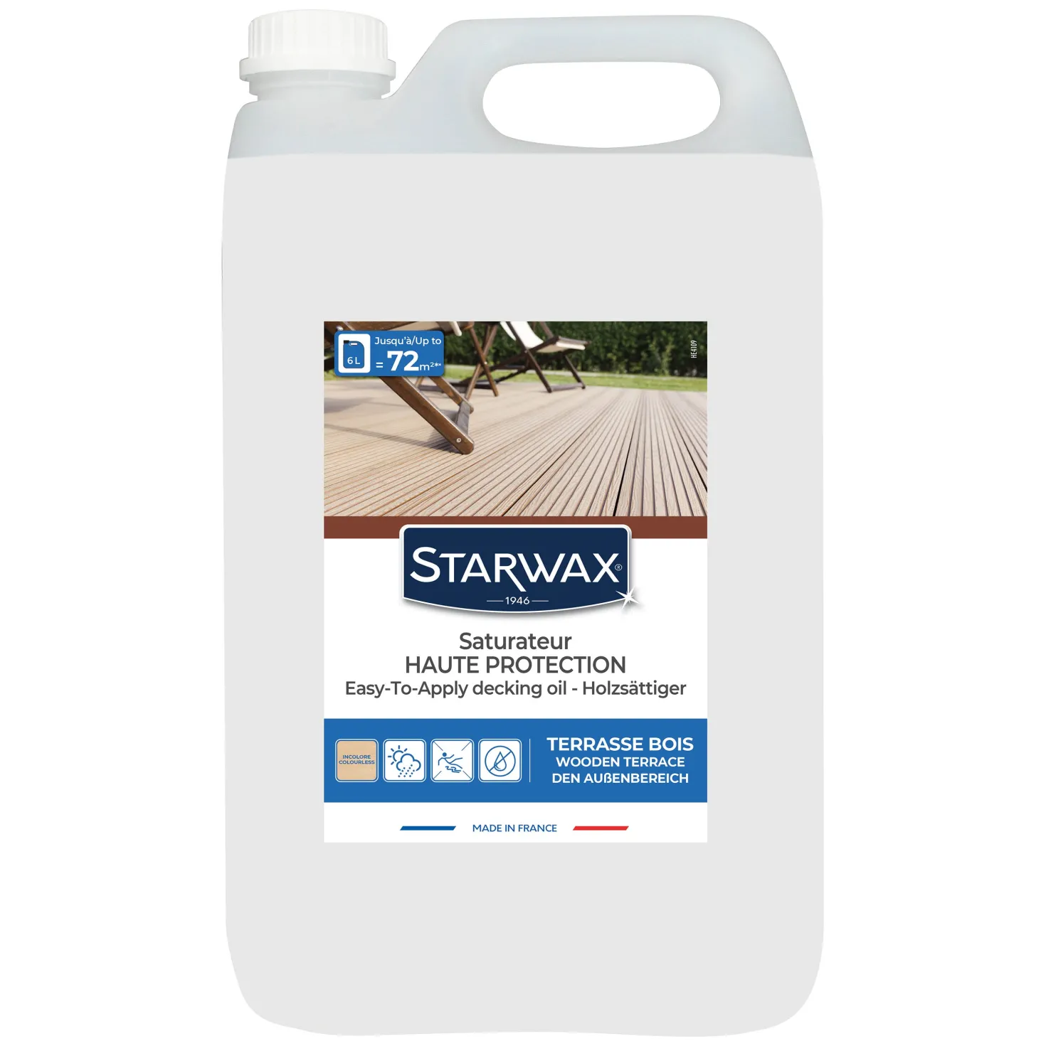 Saturateur Haute protection pour terrasses bois