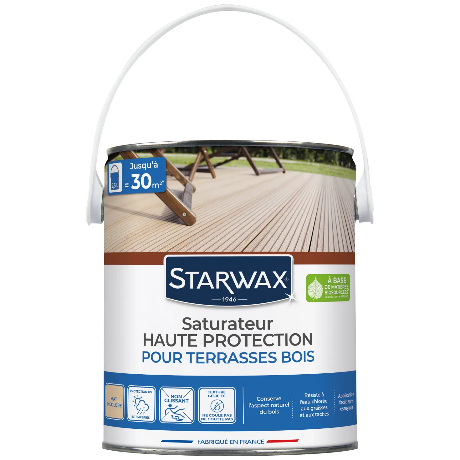Saturateur Haute protection pour terrasses bois