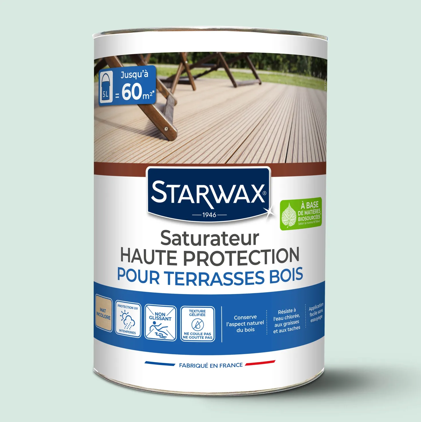 Saturateur Haute protection pour terrasses bois