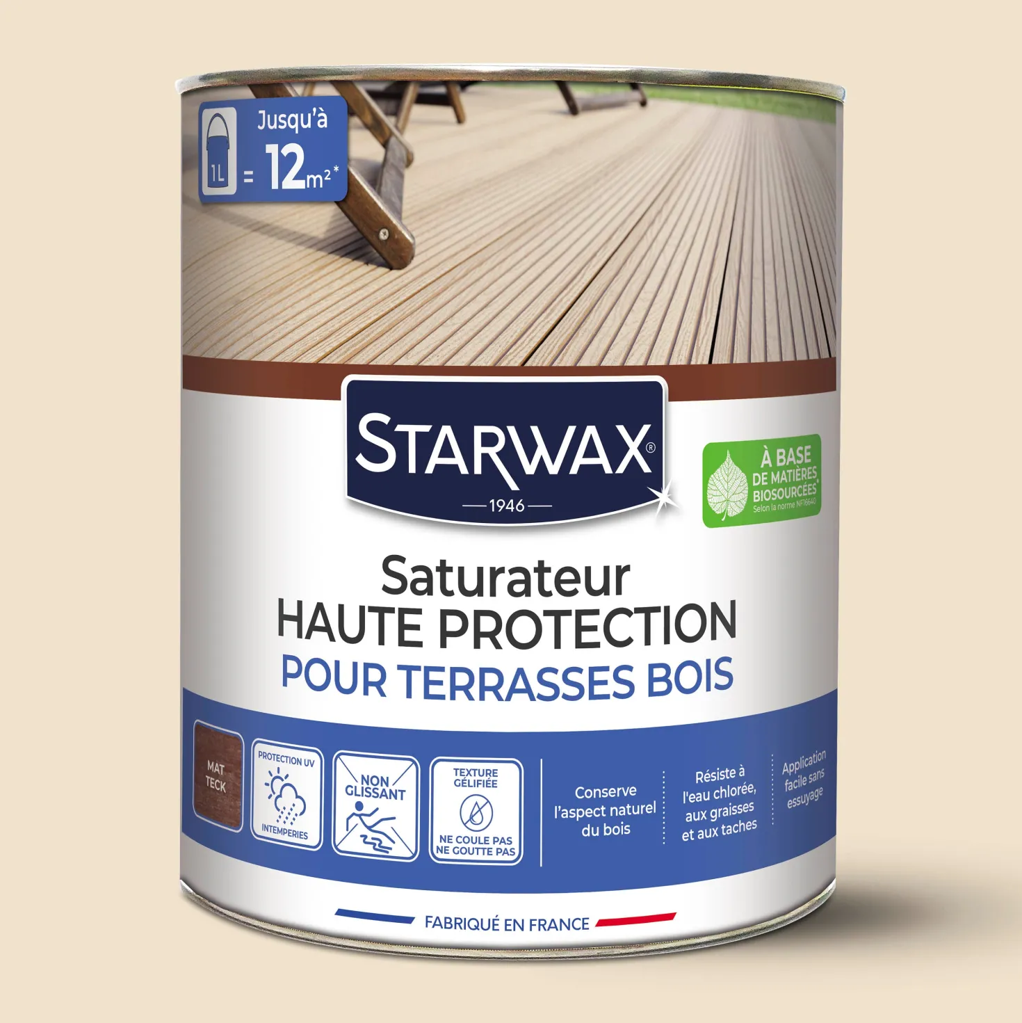 Saturateur Haute protection pour terrasses bois