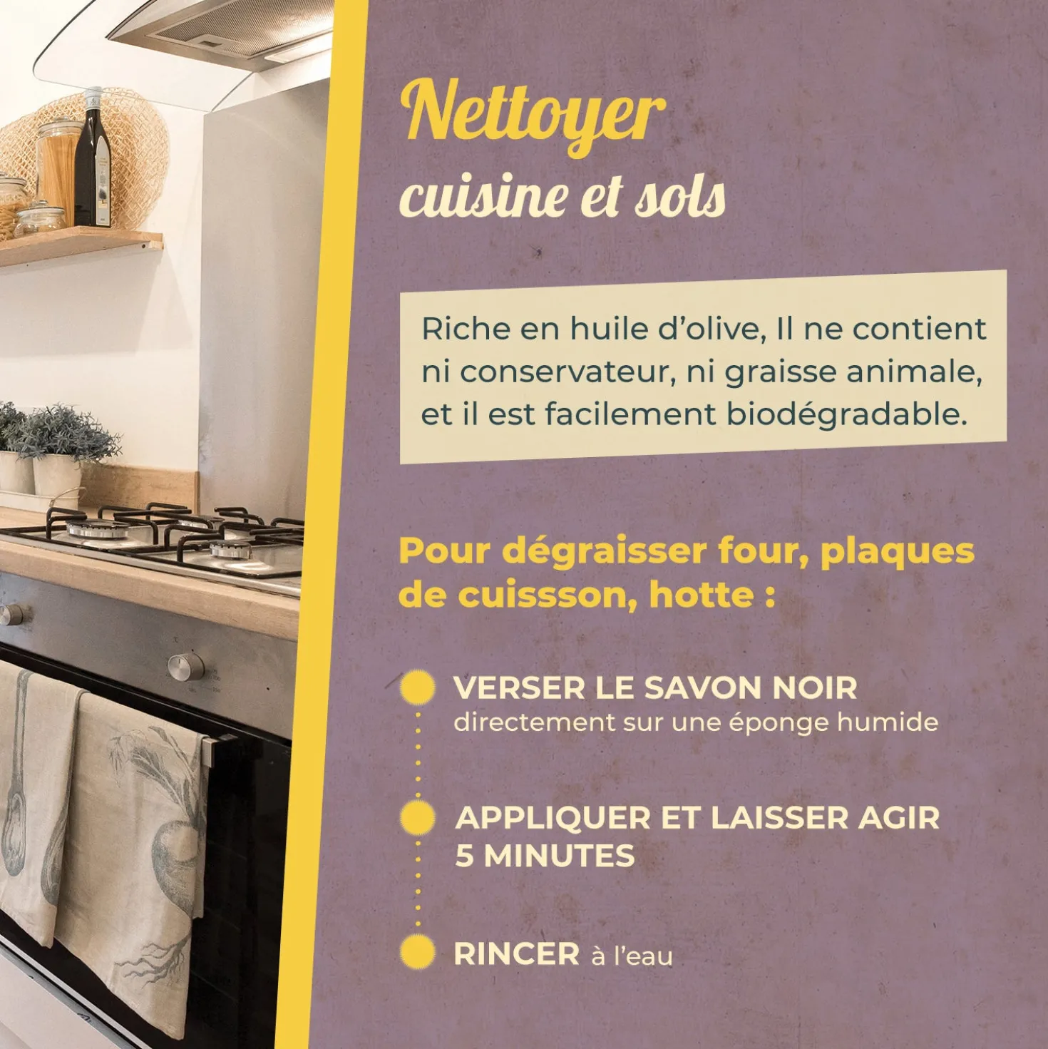 Savon noir à l'huile d'olive