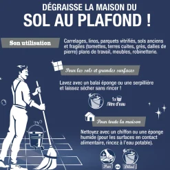Savon noir liquide gros format