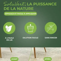 Savon noir mou à l'huile de lin