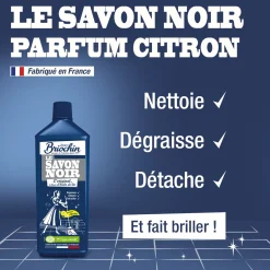 Savon noir parfum citron frais