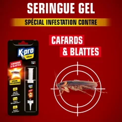 Seringue cafards et blattes