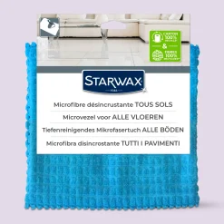 Serpillière microfibre désincrustante pour sols intérieurs