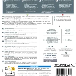 Serpillière microfibre désincrustante pour sols intérieurs