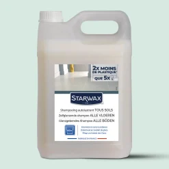 Shampooing autolustrant pour sols intérieurs