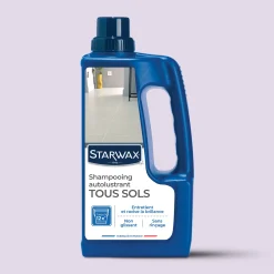 Shampooing autolustrant pour sols intérieurs