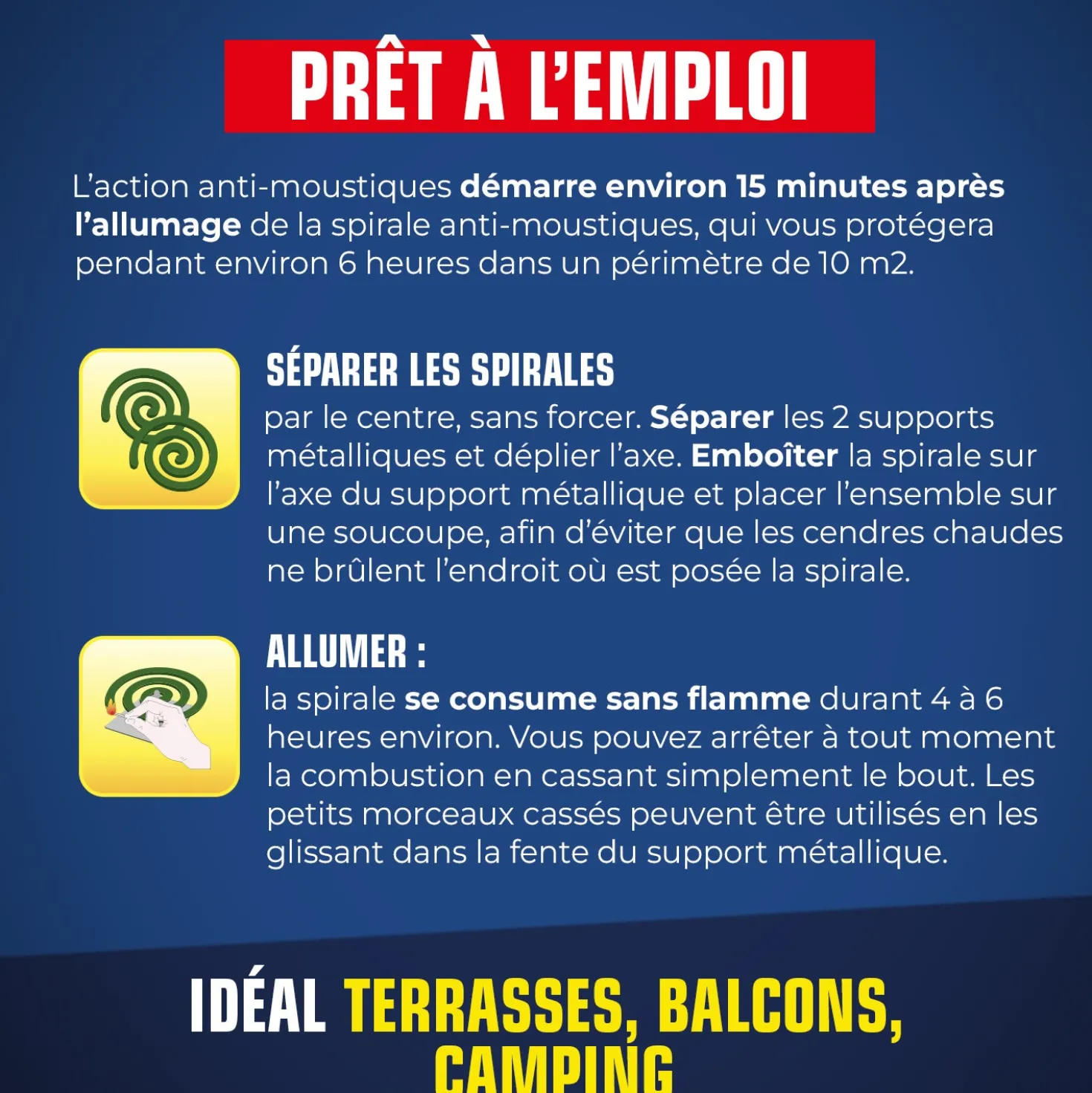 Spirales anti-moustiques