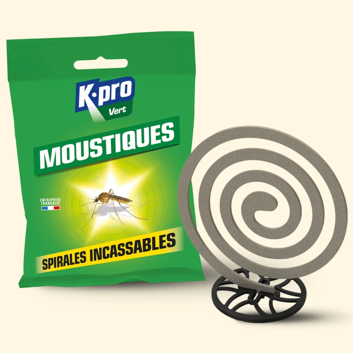 Spirales anti-moustiques incassables
