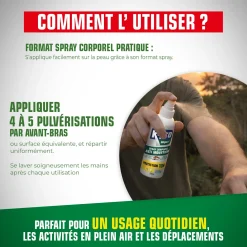 Spray corporel Anti-moustique
