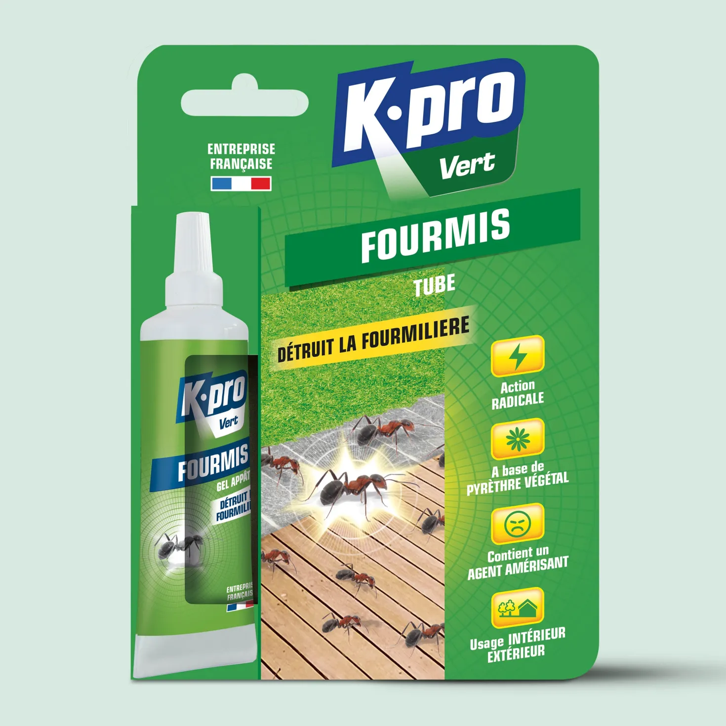 Tube fourmis