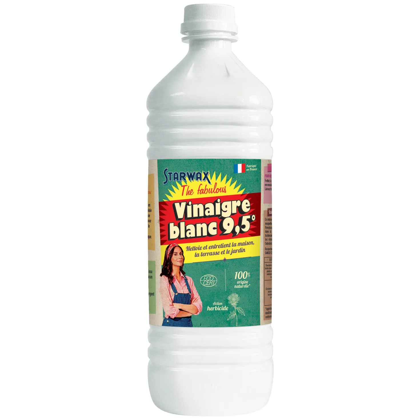 Vinaigre blanc 9.5° sans parfum