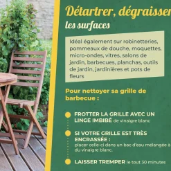 Vinaigre blanc 9.5° sans parfum